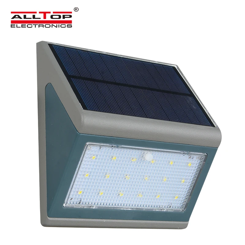 High quality Sensor Outdoor Security Wall packs smd 3 5 watt solar led wall lamp