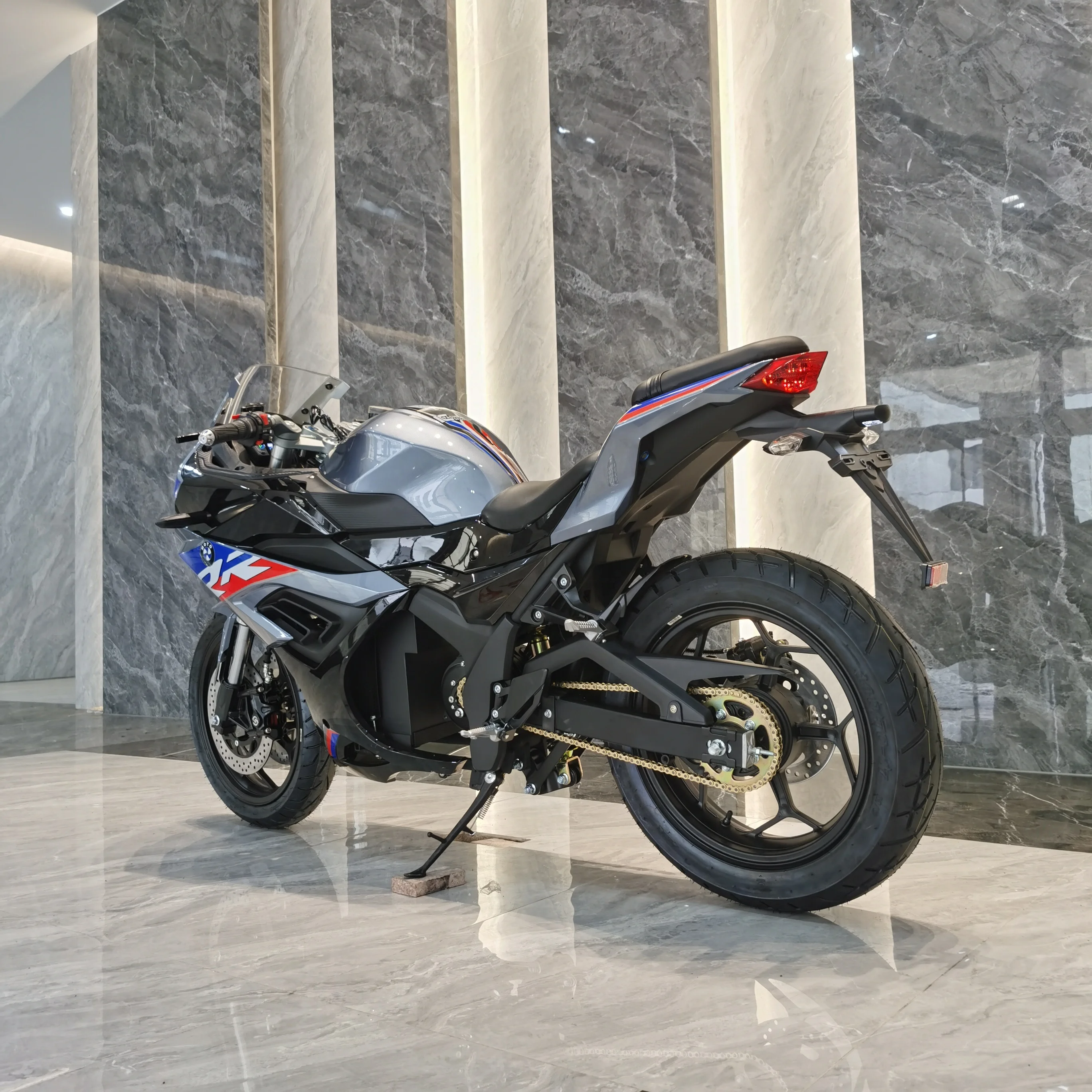 Модный красивый Электрический мотоцикл для взрослых с двигателем 3000 Вт