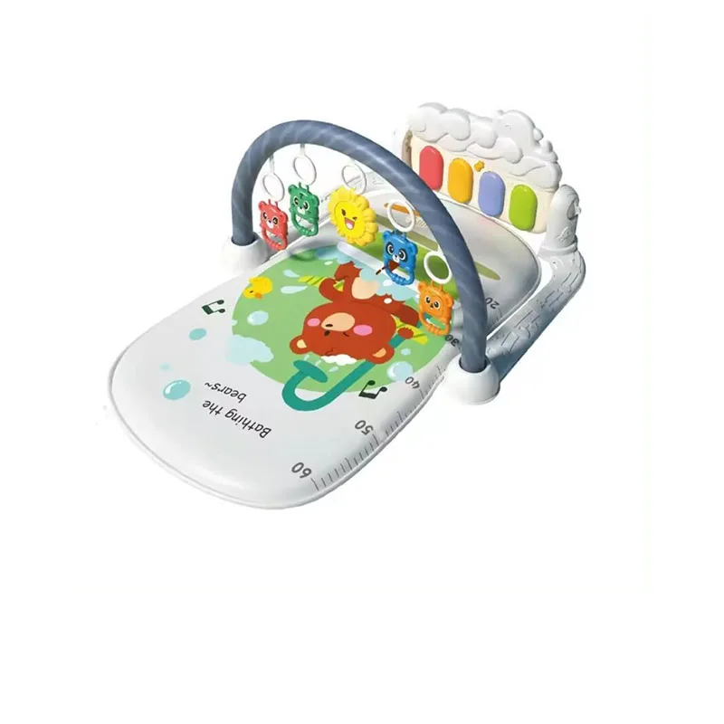 Musical Piano baby gym mat Game Colorful Kick N Play Piano Infant Activity Carpet Gym Baby Playmat Educational toys