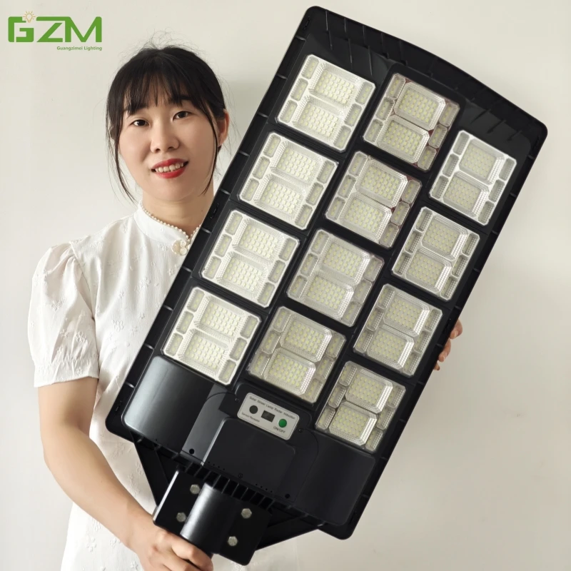 500w 1000w 1500w motion sensor intelligent remote control household outdoor super bright waterproof solar street light