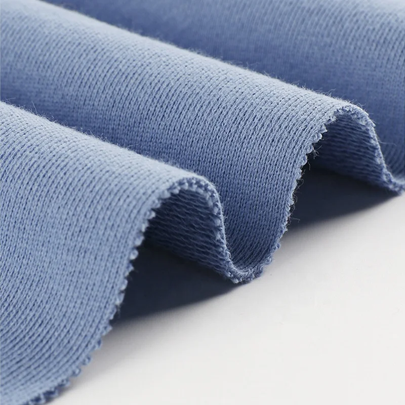 
Manufacturer 320GSM Heavyweight 32S Combed Knitted Cotton Terry Fleece Fabric 