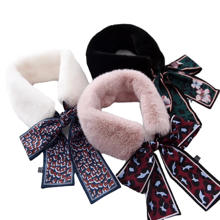 Оптовая продажа, хит продаж, женский зимний шелковый пояс с воротником, кролик, леопард, 160*9 см, норковый теплый модный меховой шарф