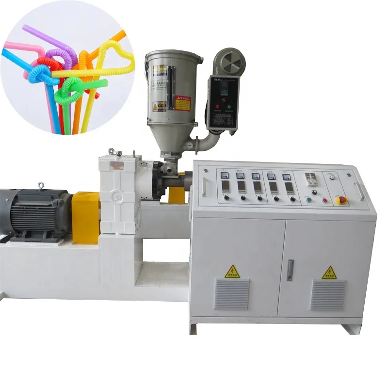 Popular Full Automatic U Shaped PP Plastic Flexible Drinking Straw extrusion production line machine
