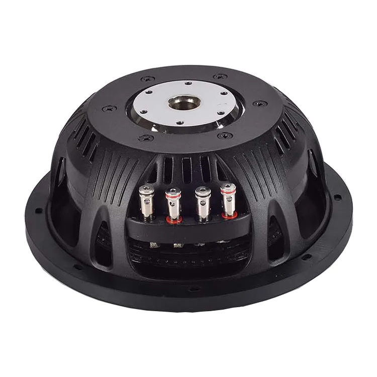 jld audio flat 10 inch speaker 350 watts power dual 2 ohm car subwoofer with non pressed pulp cone for sale