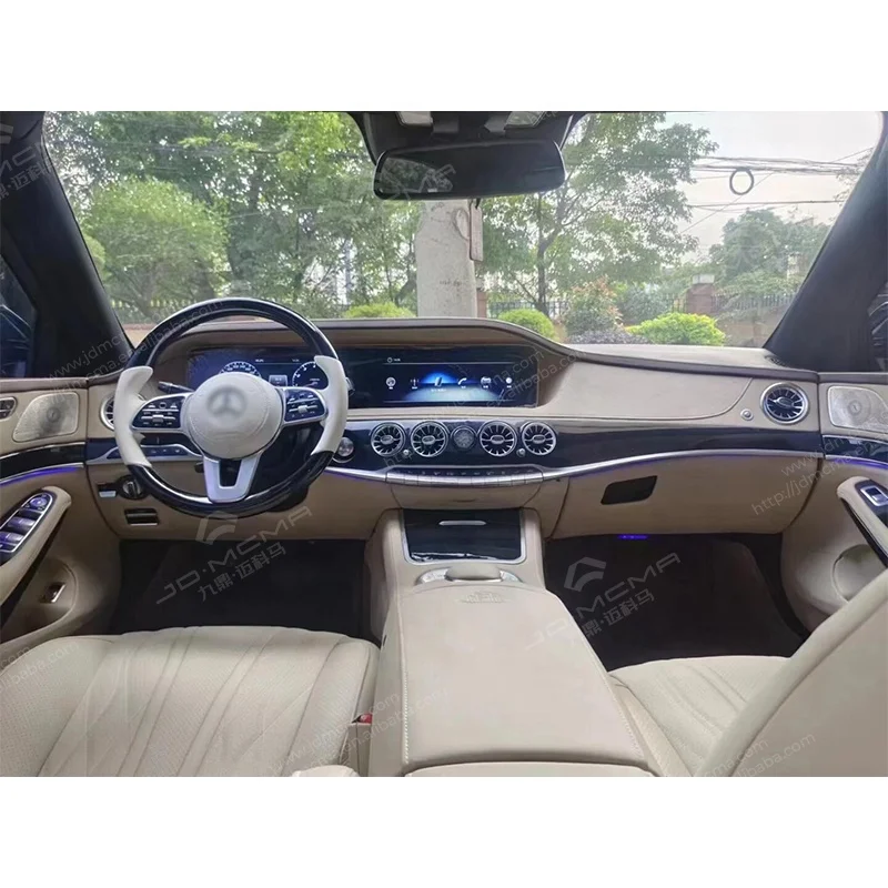 Бизнес/Люкс W221 в комплект интерьера 2015 2016 S класса Mercedes Maybach отделка салона W222 W223 по оптовой цене