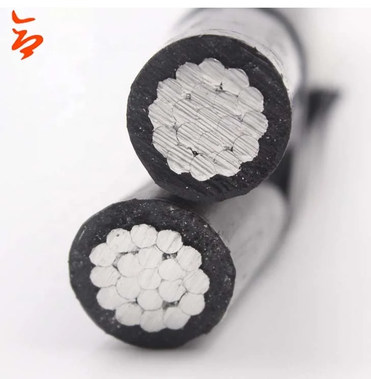 Изолированный алюминиевый кабель с дуплексным покрытием XLPE ABC collie 1*6 AWG