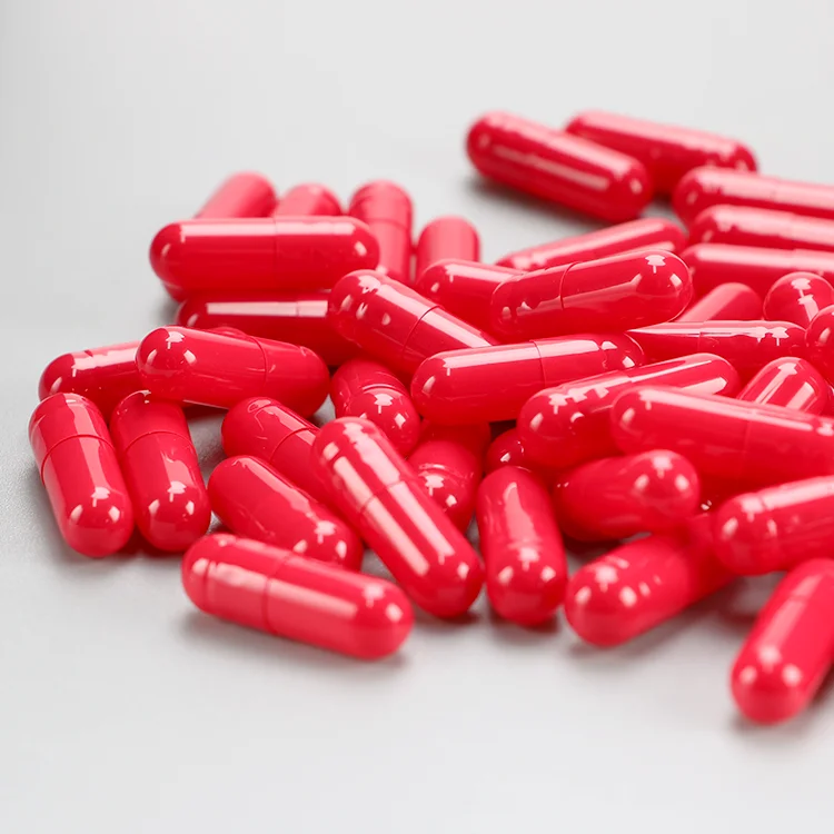 Custom Printed High Quality Gelatine Empty Capsules Shell Separated