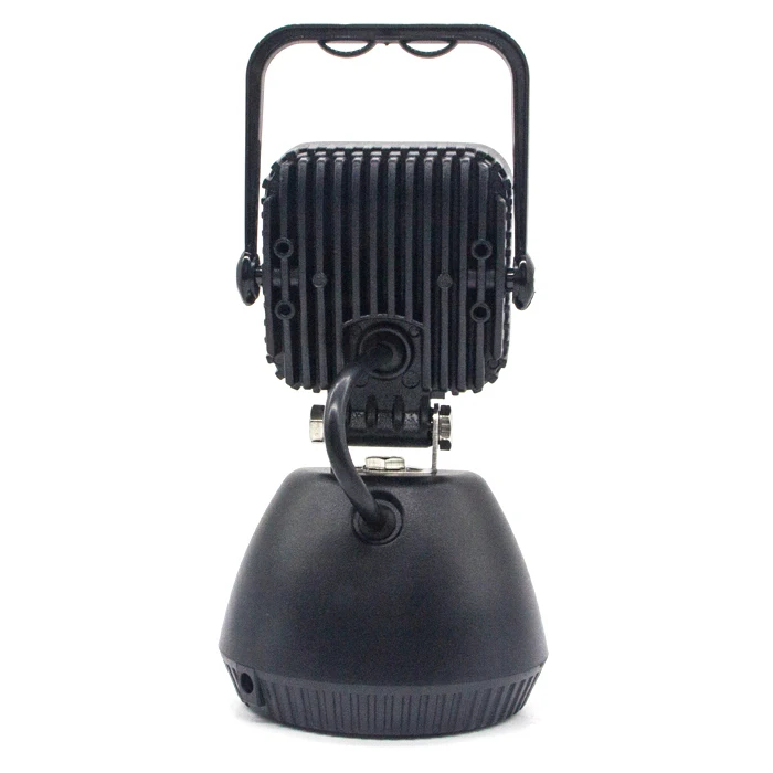 
15W Portable LED Work Light With Amber Warning Portable Rechargeable Emergency Lamp 