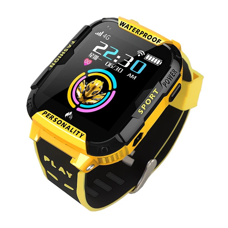 
2021 Новый Видеозвонок 4G водонепроницаемый детские gps трекер Смарт-часы для детей наручные Смарт-часы-телефон Подарки для мальчиков и девочек 