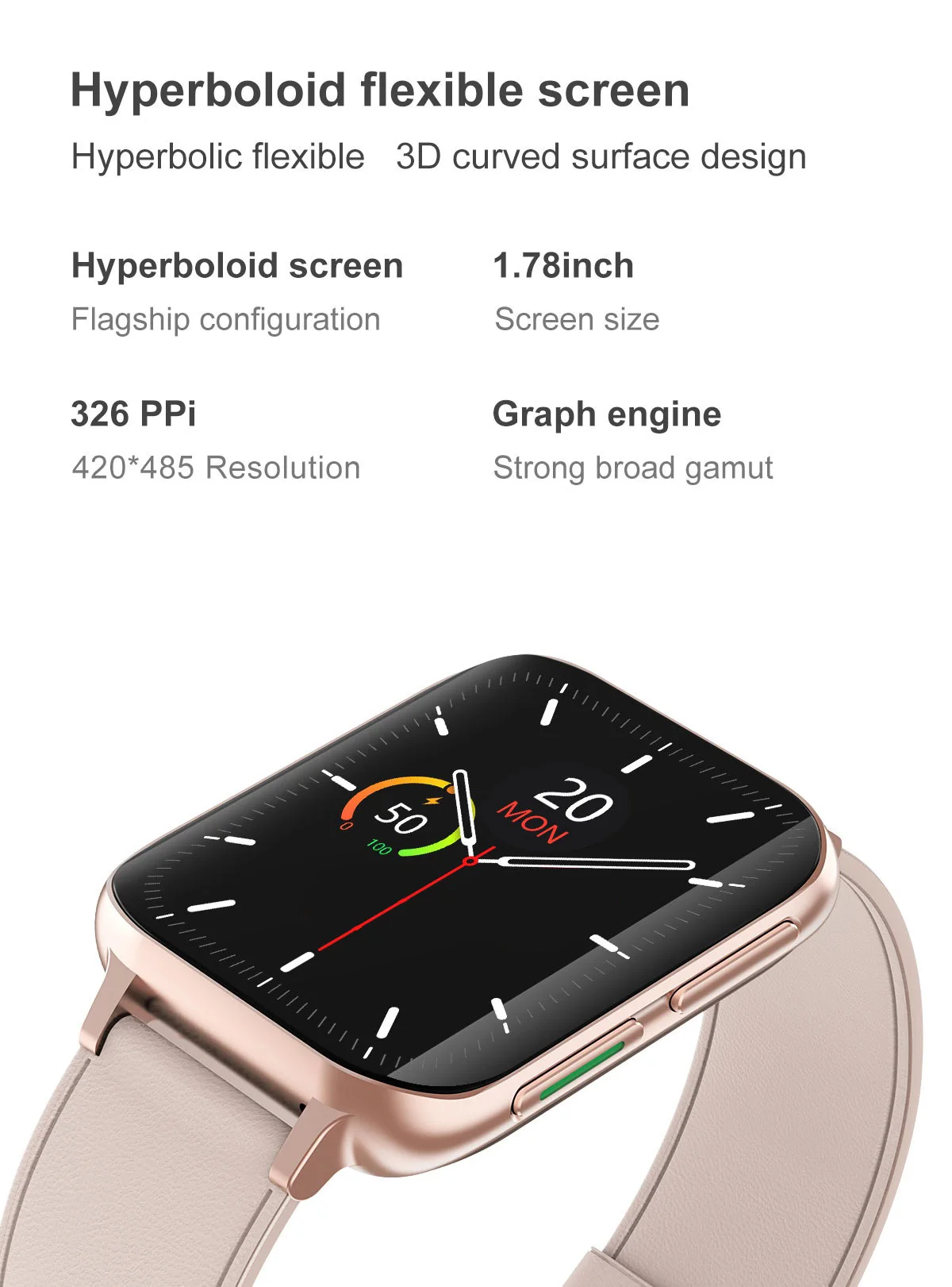 
1.78inch DT93 Smart Watch Men BT Call ECG 420*485 Watch Face Heart Rate Fitness Tracker PK W46 FK88 Smartwatch 