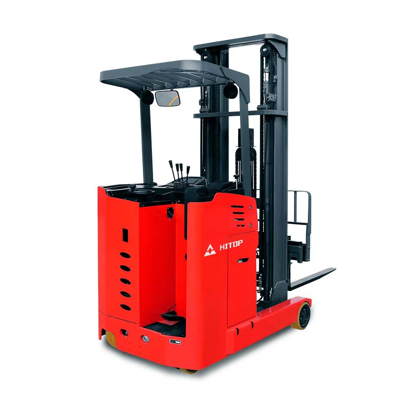 Hitop Battery Reach Forklift Stand-up Seated Warehouse Electric Stacker Forklift 1.5 ton 2 ton 3 ton 2.5ton Electric Reach Truck