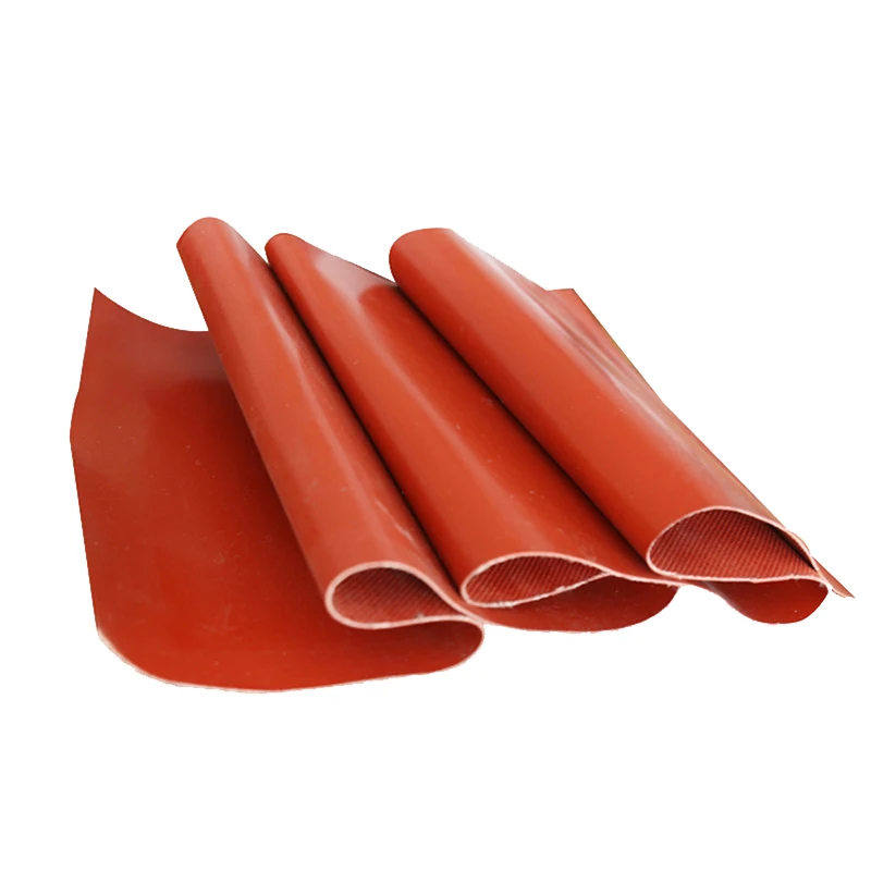 PTFE Coating Fiberglass Fabric Cloth Silicone Rubber Coated Fiberglass Cloth Sleeving