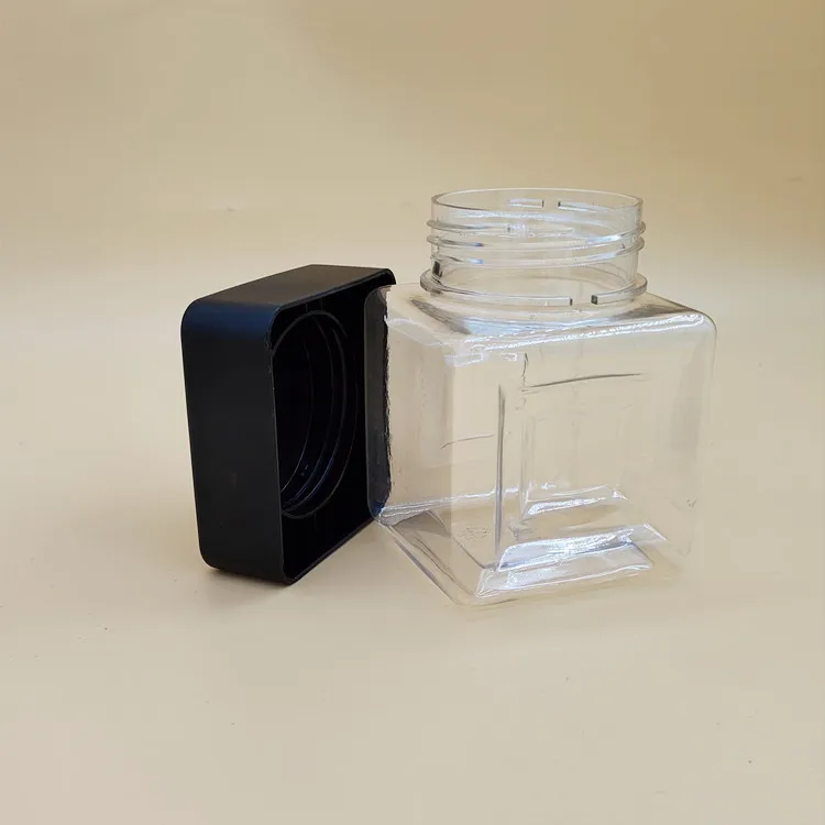 Multi-function transparent plastic packaging sealed cans