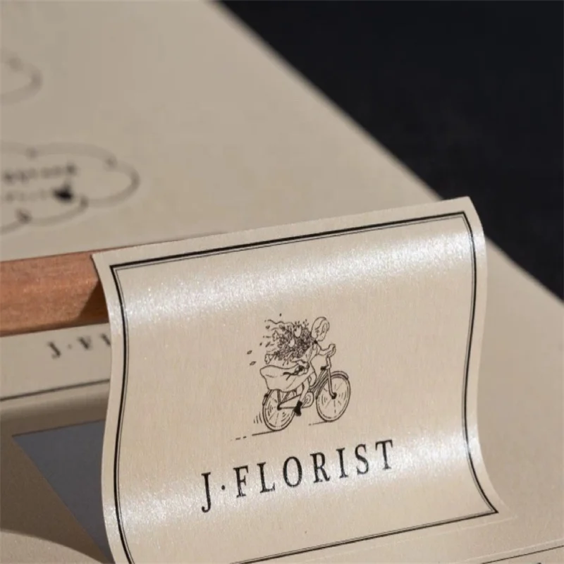 Customized Bendable Metal Embossed Stickers Long Lasting Logo Wine Label and Perfume Bottles UV Printing Packaging Labels