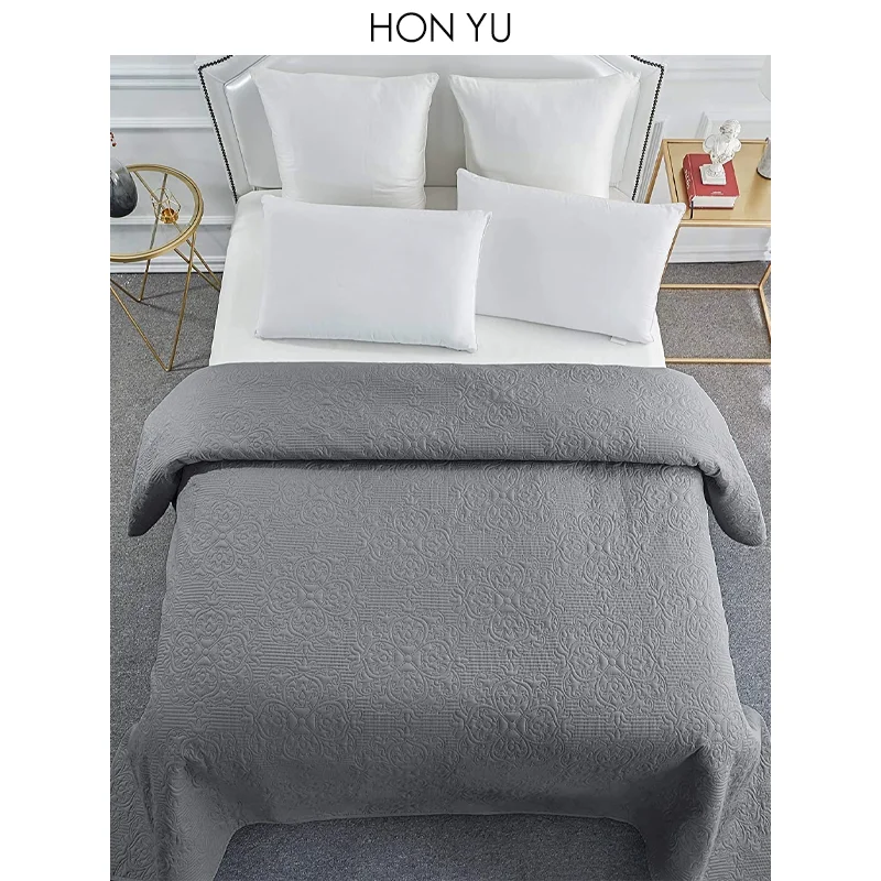 Легкий полный размер Double-матерчатых прокладок из микроволокна крышка и полиэстер внутренний наполнитель постельное одеяло, покрывало, постельные принадлежности