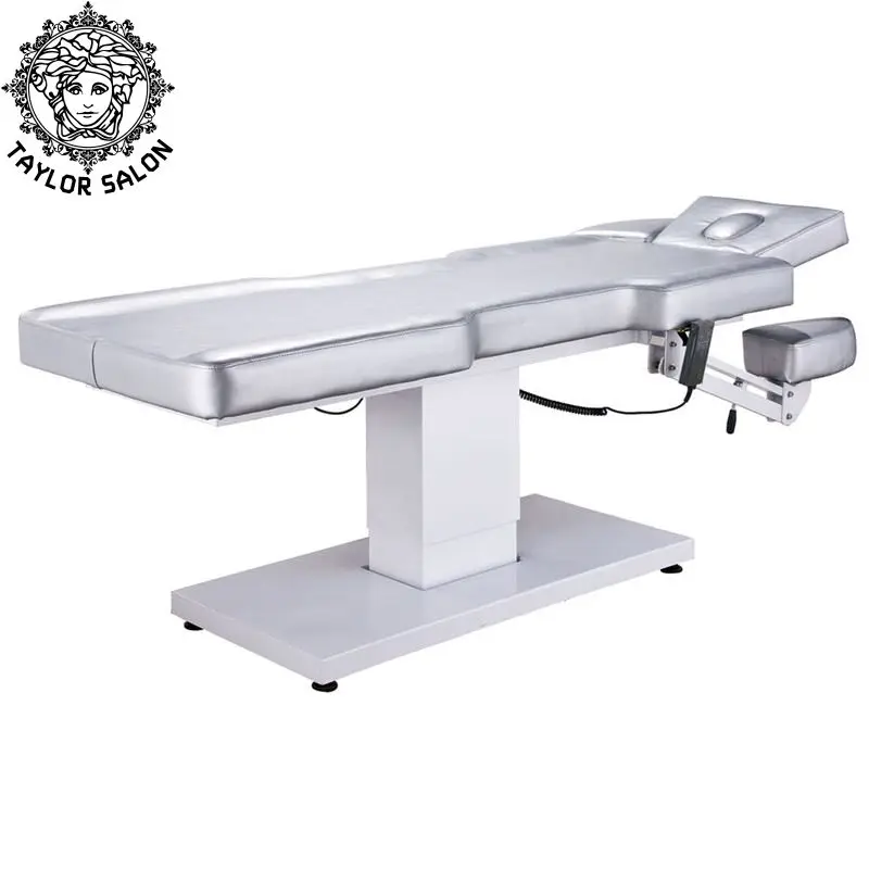 Beauty salon bed facial spa chair eye lash electric massage table luxury massage bed