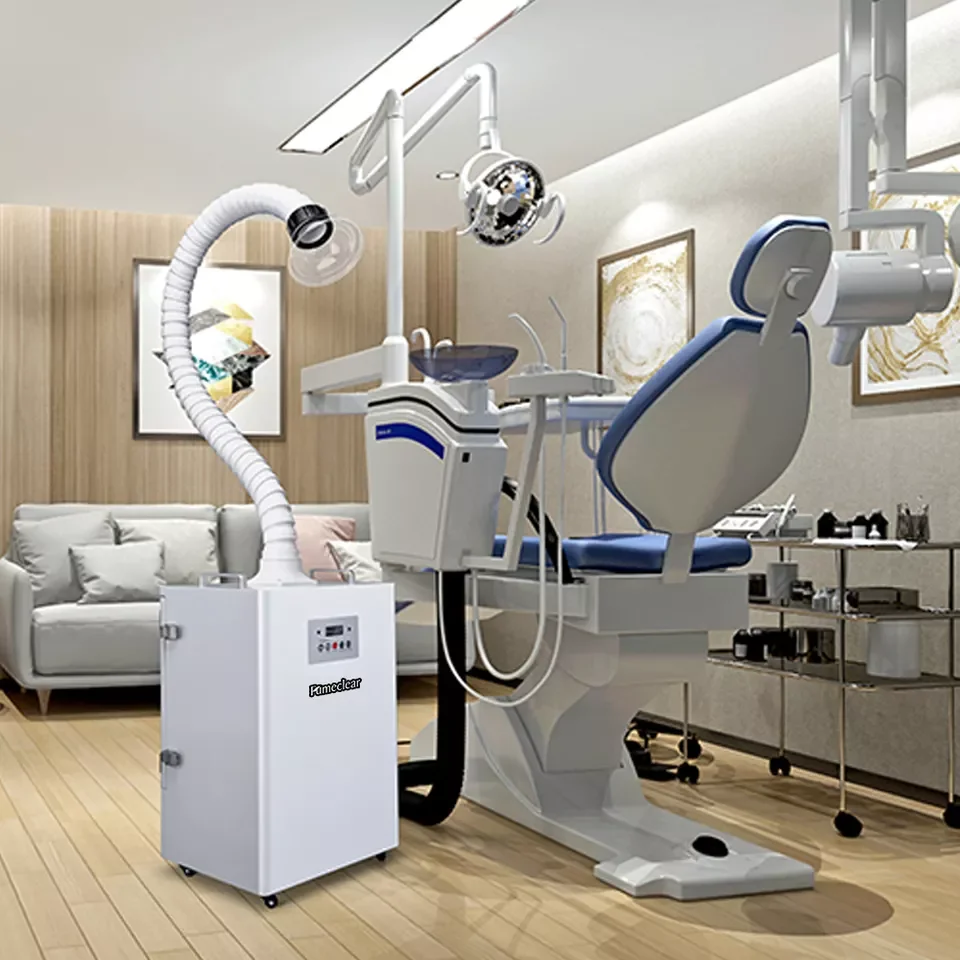 Аэрозольный всасывающий стоматологический аппарат, экстрактор дыма известного бренда