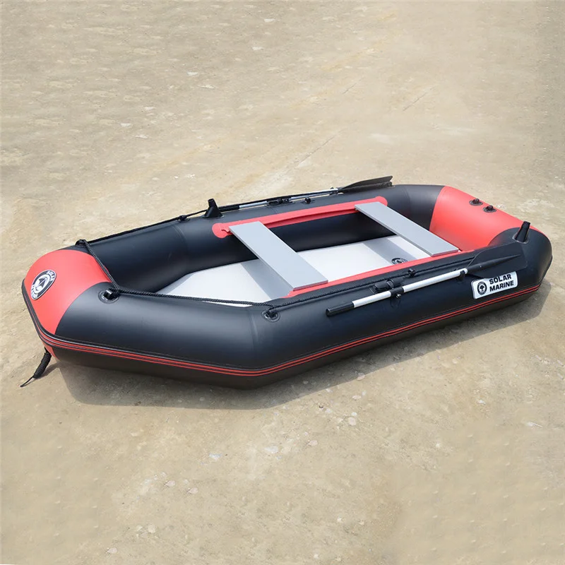 Solarmarine 5 Person 330 CM Folding PVC Inflatable Kayak Fishing Boat Safety Raft