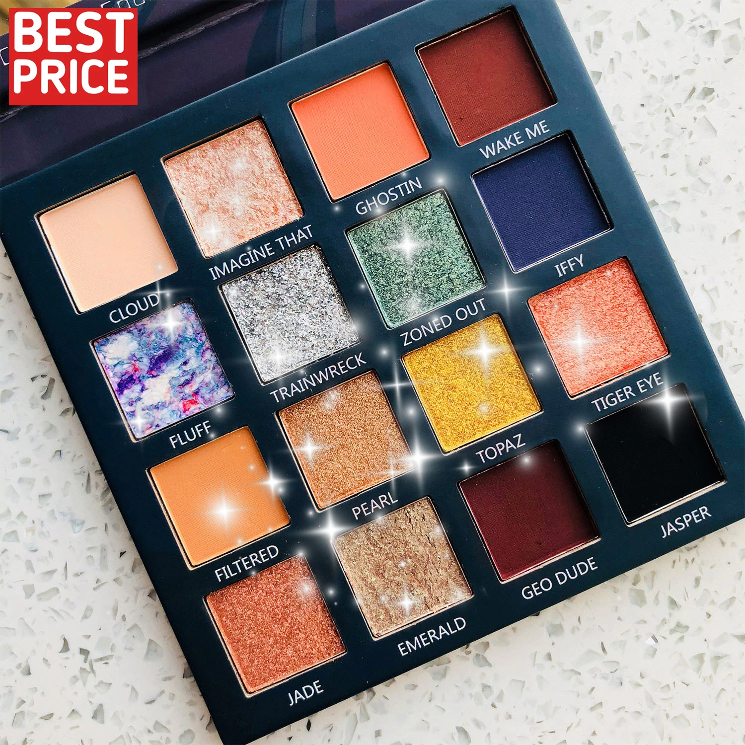 New Trending Wholesale Eyeshadow Pigment Palette Matte Makeup Eyeshadow Palette With Private Label