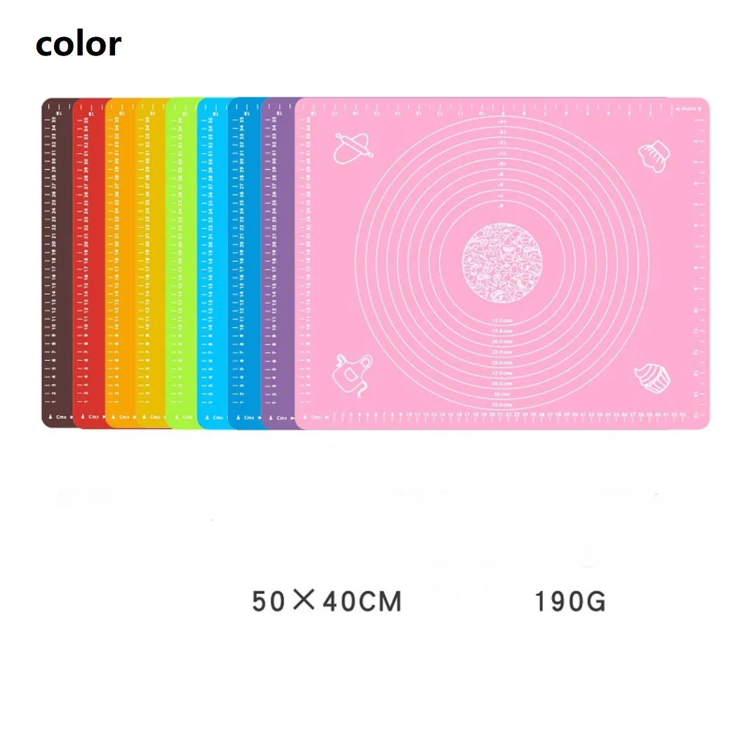 2022 Trending Hot Products Grill And large Baking liners Eco-friendly Measurements Custom Silicone Baking Mat For Pastry Rolling