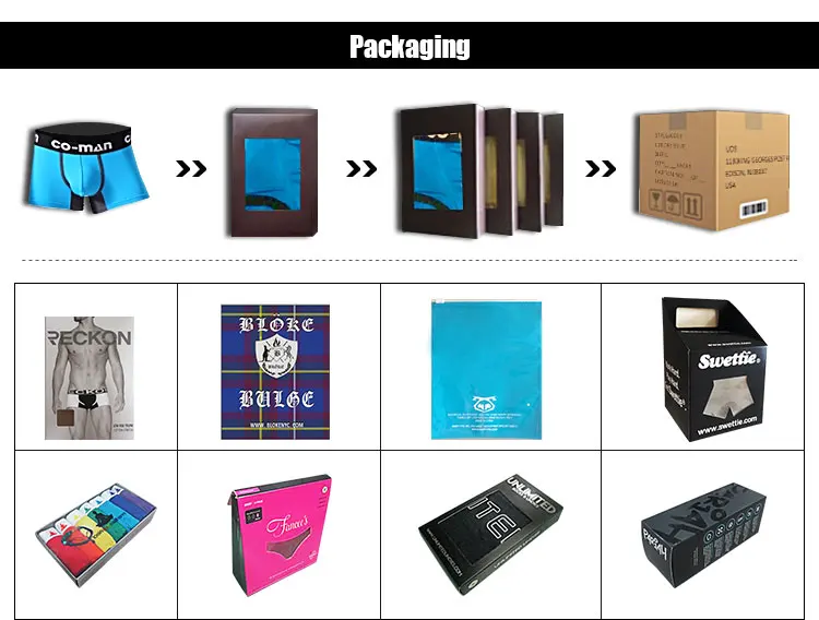 Custom wholesale satin boxer shorts mens bamboo trunks underwear