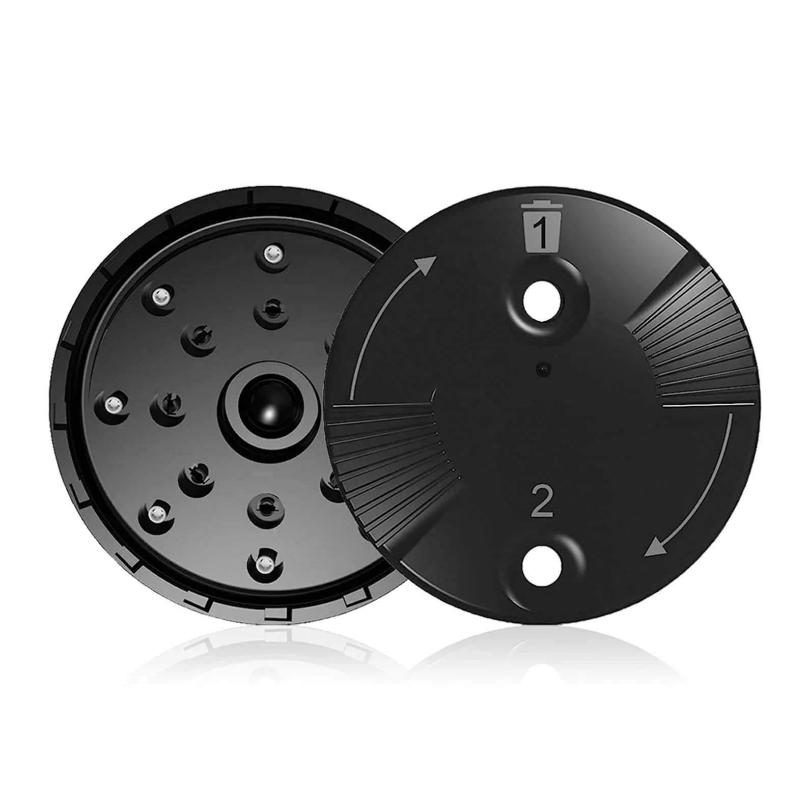 ISSR 27mm PZT-5a PZT8 Disk Ultrasonic Transducer Piezoelectric Ceramic Disc Material 20khz 900khz 2Mhz 3Mhz 27mm Piezo Ceramic