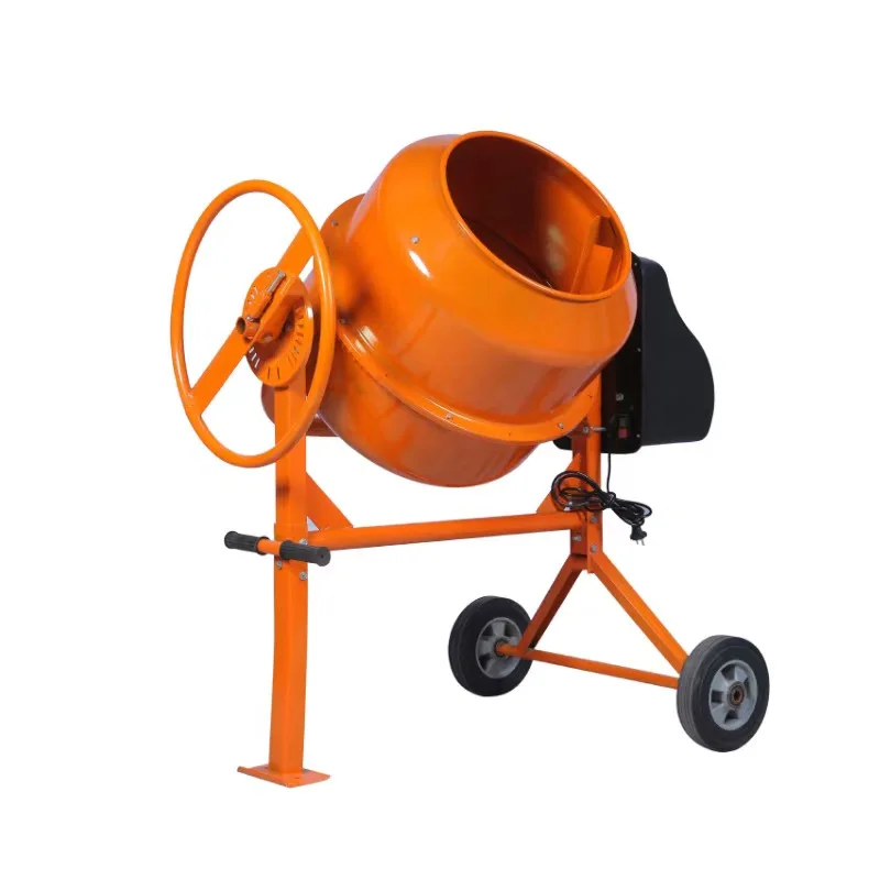 Factory Direct 160L Portable Concrete Mixer Good Quality Industrial Mini Truck Electric Power Concrete Vibrators Hand Operate