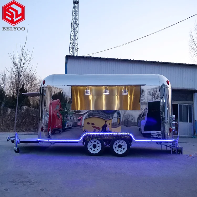  Подставка для горячих собак кофейная тележка Airstream мобильный магазин фритюрница трейлер приготовления еды барбекю грузовик мобильного