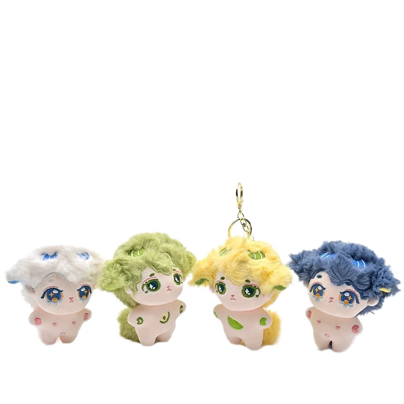 10cm Custom-made Plushies Kpop Sheep Plush Idol No Attributes Doll Little Sheep Soft Toys for Bag Pendants Gift