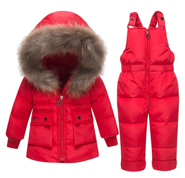 
Custom Winter Wind Padded Body Overall Crane Ski Snow Jacket Suit for Kids 