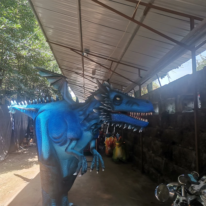 life size animatronic dragon model chinese dragon costume