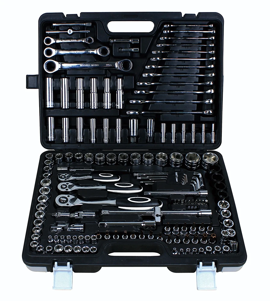 150pcs CRV socket wrench hand tool set  for machine car maintenance tool kits