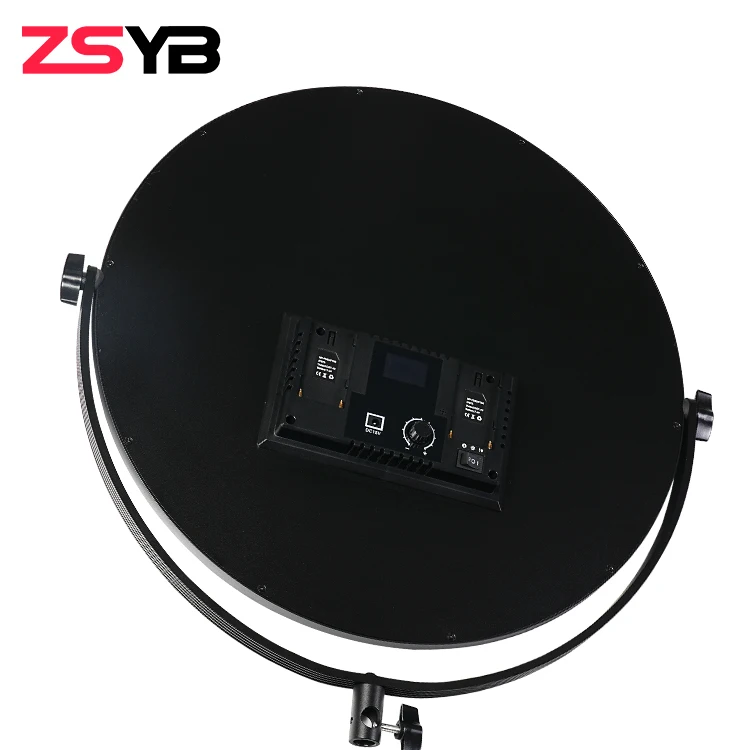 ZSYB PB-360Bi 60watt Mirror Shape Portable Photographic Lighting Led Photography Video Light For Tiktok YouTube