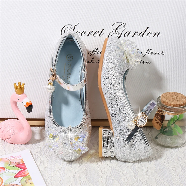 Multipurpose Girl Kid Heel Shoes Big Kids Size 7 High Heels