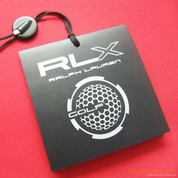 
Custom Paper Hang Tag Folded Swing Tag for Clothing and Shoes 