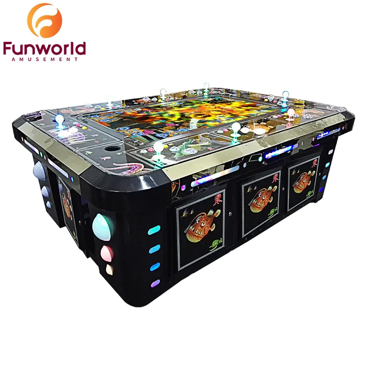 High Quality Fish Game Table 2 3 4 6 8 10 Player Skill Game Fish Table Fishing Machine
