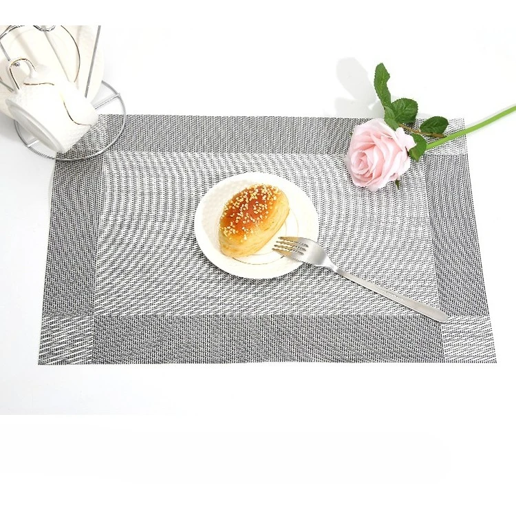Wholesale Pvc Woven Placemats Heat Resistant Placemats For Dining Table