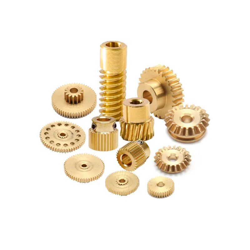 Custom Gear Manufacturing Small Brass Spur Gear Wheel Rack Gearhelical Gear