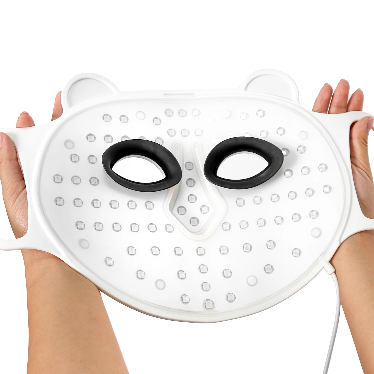 Sunsred New Design Wholesale Led Beauty Face Mask Infrared 4 in One Led Face Mask Red Silicone