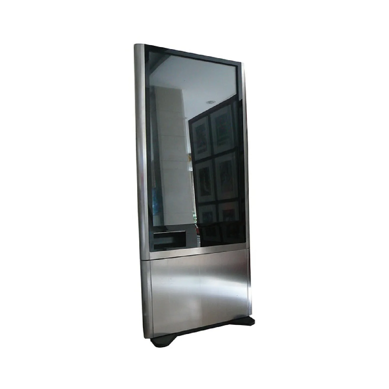 32 inch touch screen monitor digital signage kiosk with 32 inch advertising screen and RFID card reader
