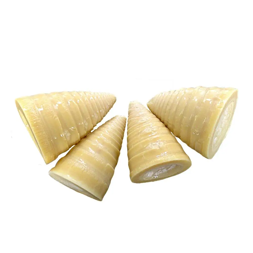 
Canned bamboo shoot strips halves 