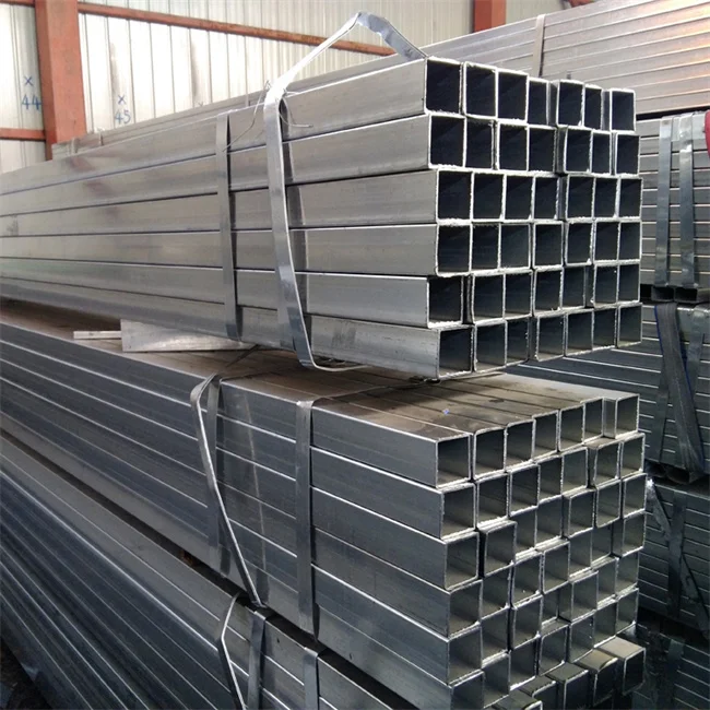 30x30 Carbon Square Tube 2.5mm Thick Metal Square Ms Mild Steel Tube Galvanized square pipe  With Zinc Coating