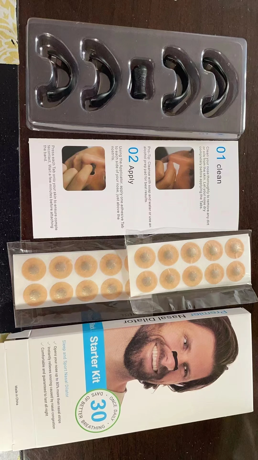 Snbo Extra Strength Boost Oxygen Improve Sleep Quality Anti-Snoring Breathing Magnet Nose Magnetic Nasal Strips