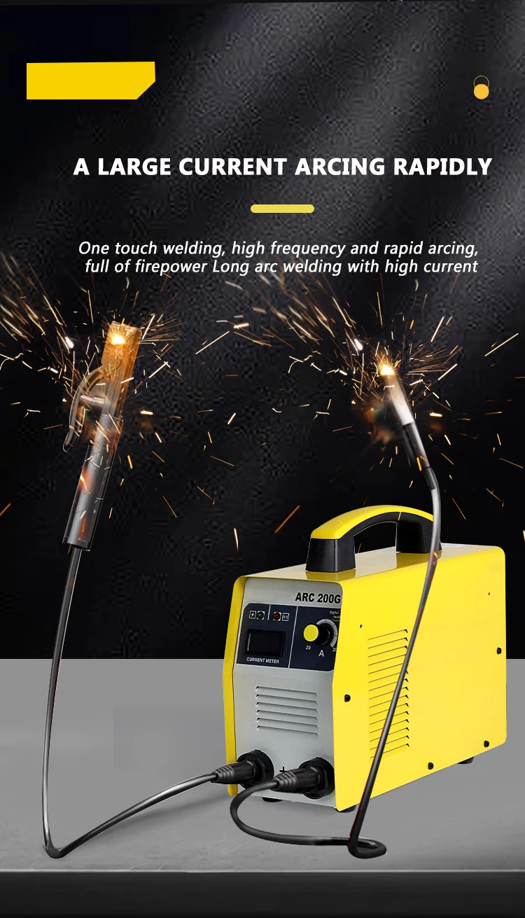 KM Hot Sale High Quality ARC 200G 800w Small Hot welding machine For Weld
