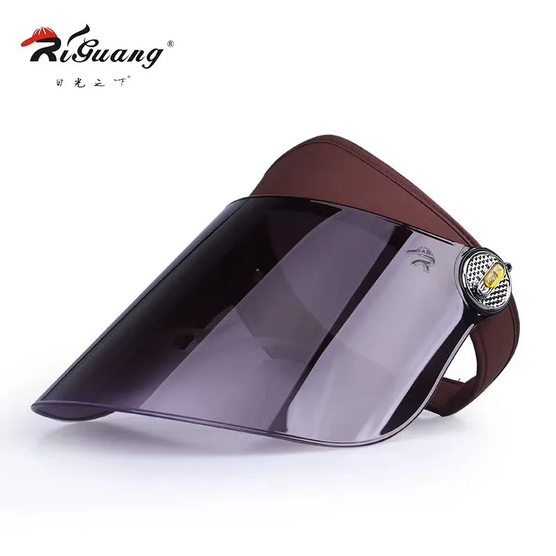 Simple grey comfortable visor