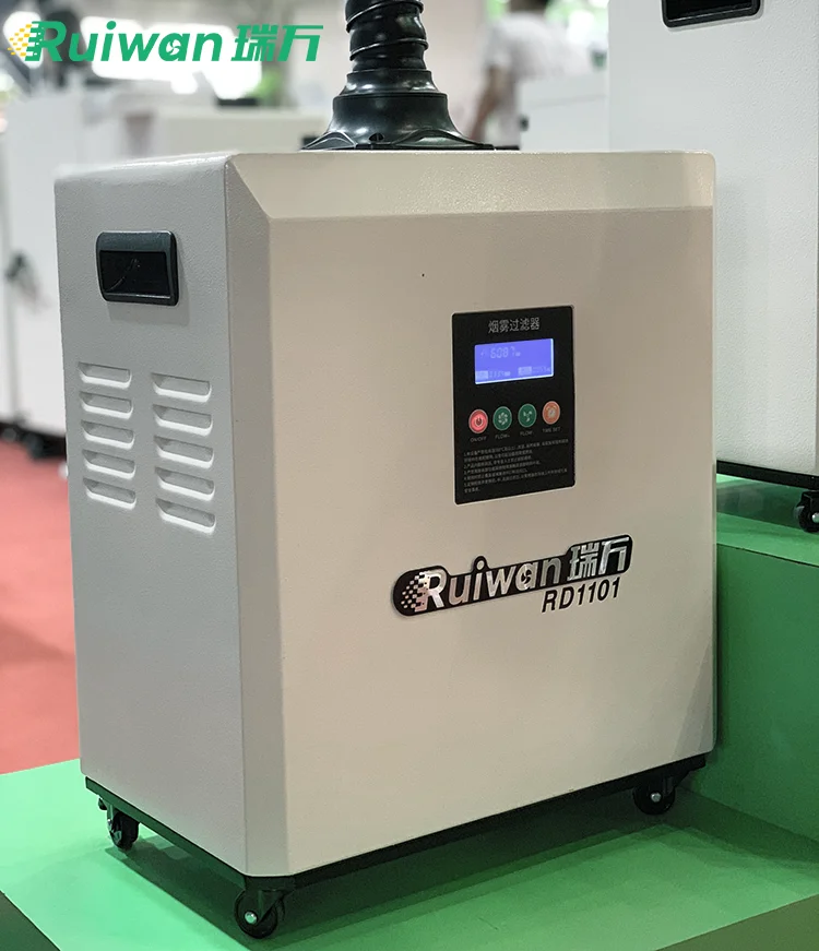 Ruiwan Fume Extractor  for Laser engraving smoking filter welding fume extractor