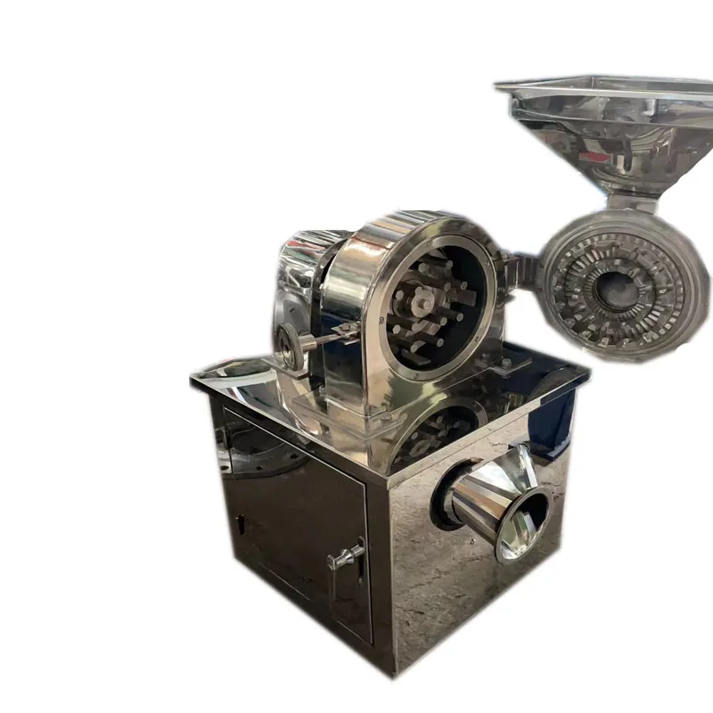 Industrial soybean coconut grain flour mill salt and sugar grinder machine