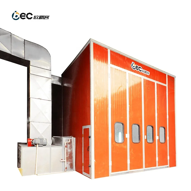 Painting cabin for trucks/planes/trains paint oven spray paint booths for bus with high quality van/trailer paint cabin