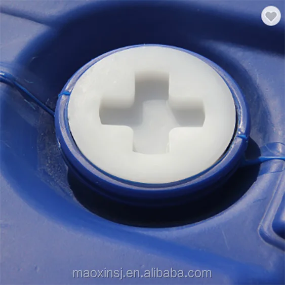 
200 Liter plastic HDPE 55 gallon blue drum 