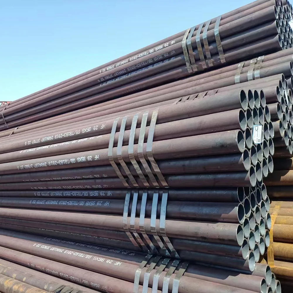 carbon steel tube astm A335 A106 4 inch 6 inch 8 inch sch40 carbon steel pipe with fittings